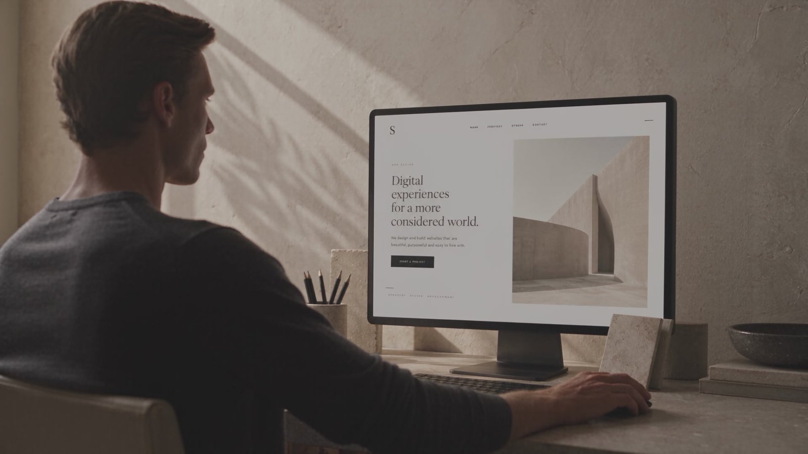Conceptbeeld voor Webdesign